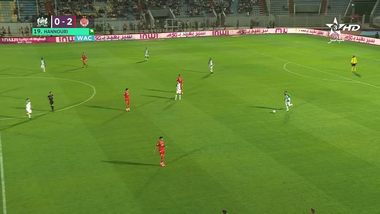 بث مباشر | الدفاع الحسني الجديدي – الوداد الرياضي | البطولة الاحترافية «إنوي» | الجولة الثانية
