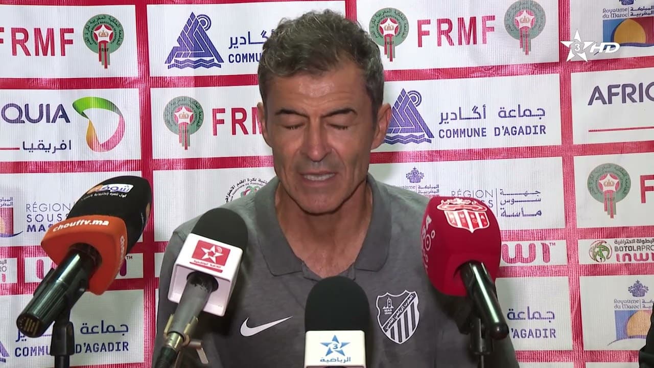 تصريح روي ألميدا، مدرب فريق المغرب الفاسي،عقب الفوز على حسنية أكادير بهدفين لواحد ضمن الجولة الثانية