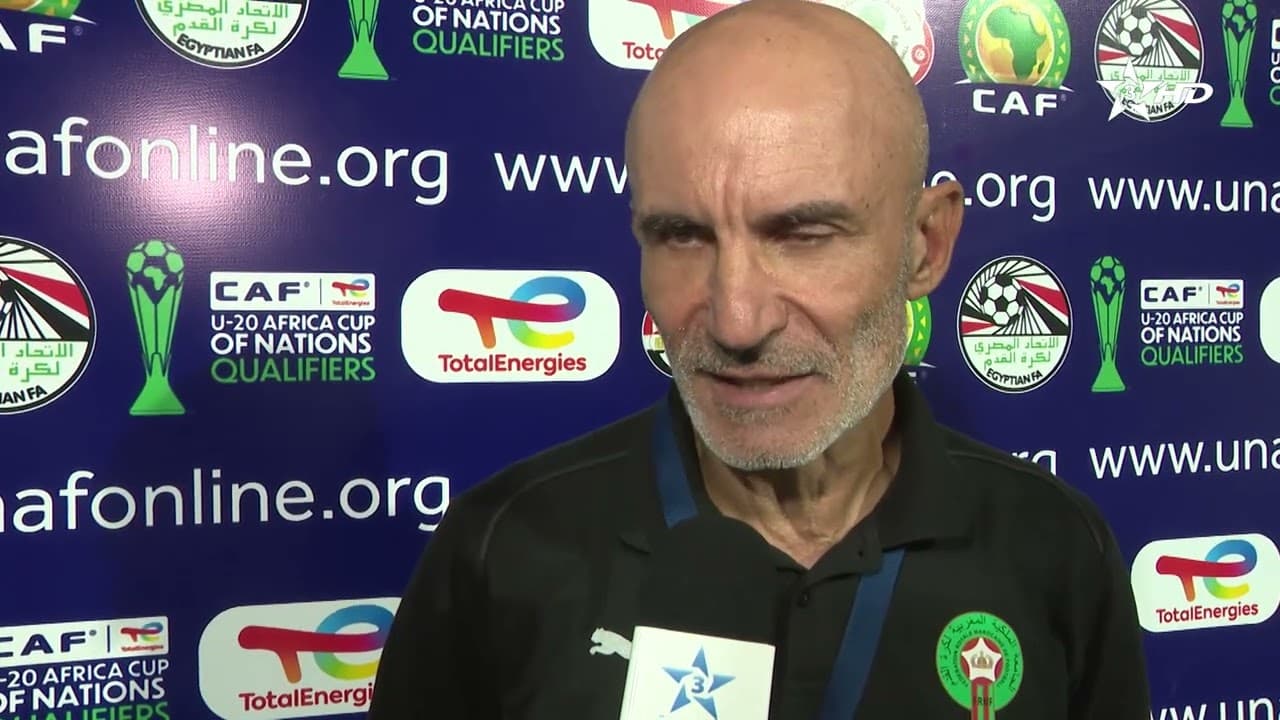 تصريح لودوفيك باطيلي، مدرب المنتخب الوطني المغربي لأقل من 20 سنة، عقب الفوز على المنتخب المصري