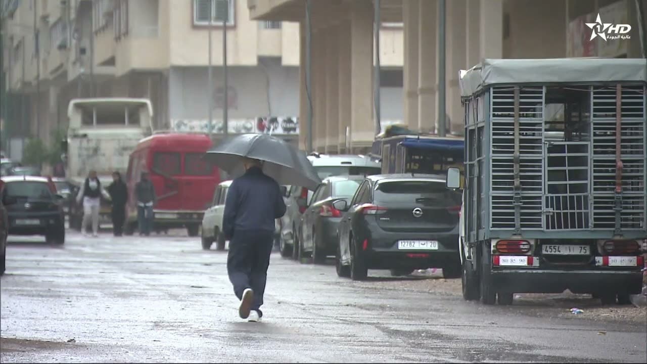 المديرية العامة للأرصاد الجوية: نشرة إنذارية: زخات رعدية قوية وبرد وهبات رياح بعدد من المناطق