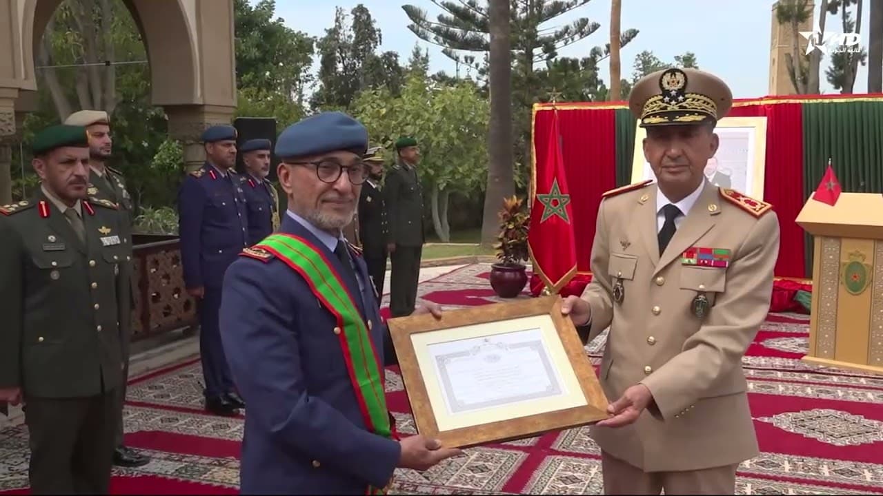 بتعليمات ملكية سامية المفتش العام للقوات المسلحة الملكية يستقبل رئيس أركان القوات المسلحة الإماراتية