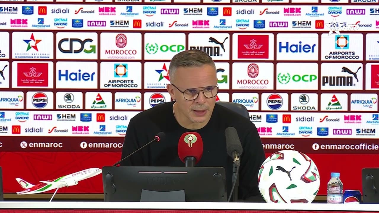 الناخب الوطني محمد وهبي: "أنا راض جدا عن أداء اللاعبين، خصوصا من حيث الرغبة في التسجيل وصناعة الفرص
