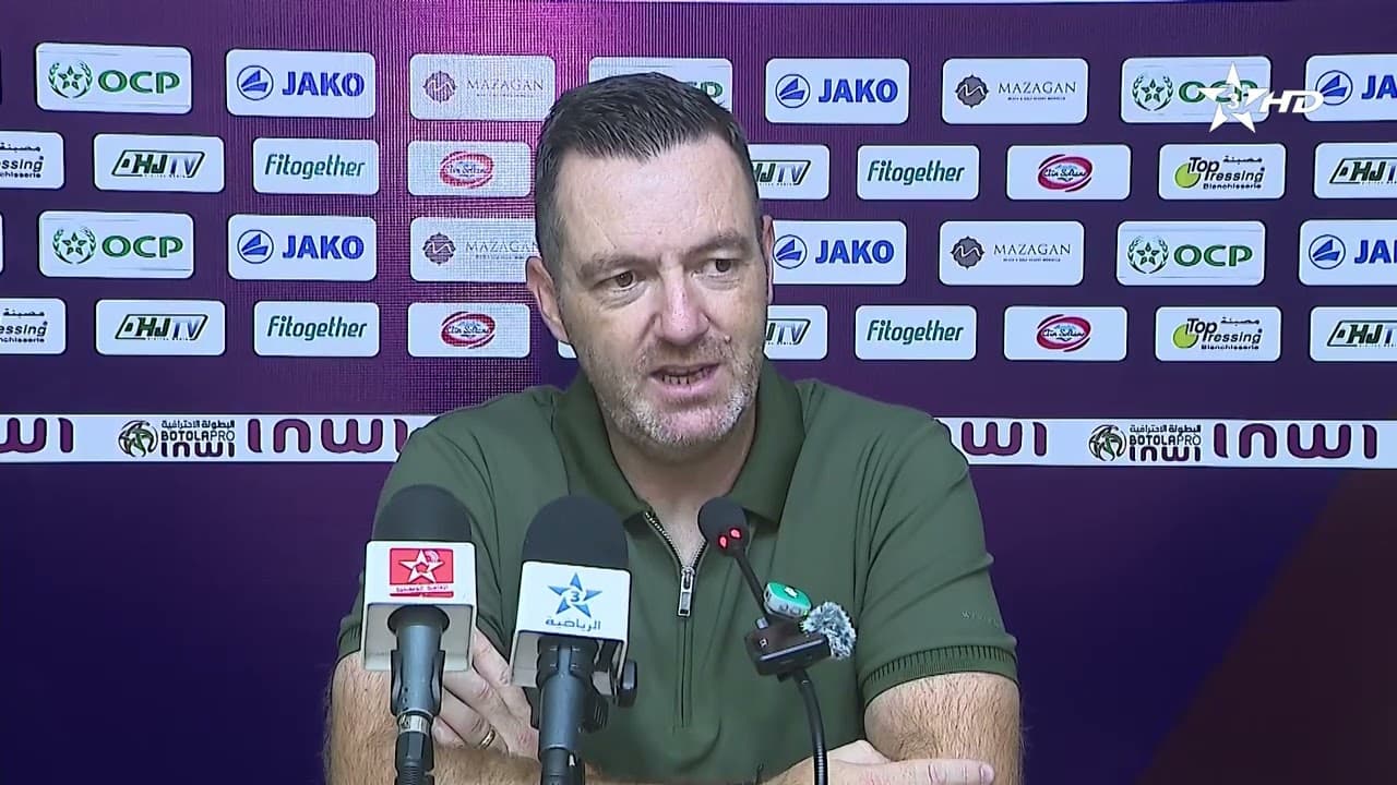 تصريح ريكاردو شيو، مدرب الدفاع الحسني الجديدي، عقب الهزيمة أمام الوداد الرياضي، برسم الجولة الثانية