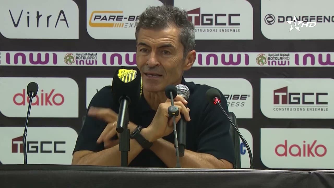 تصريح روي ألميدا، مدرب فريق المغرب الفاسي، عقب تعادل فريقه أمام الرجاء الرياضي بدون أهداف